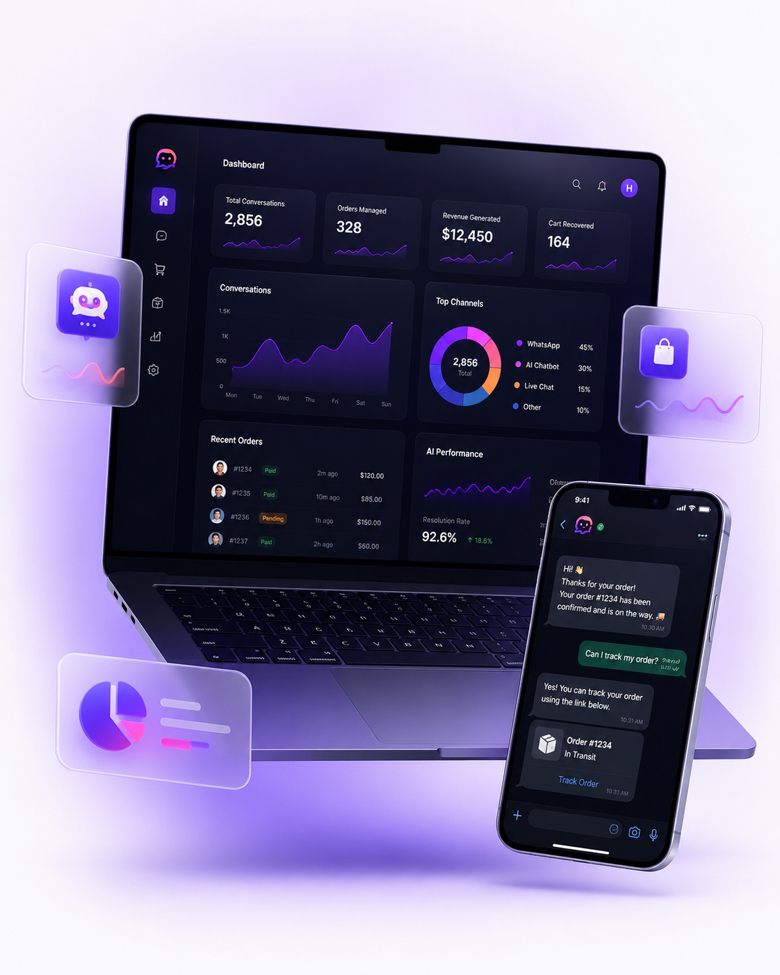 AI-driven customer support platform